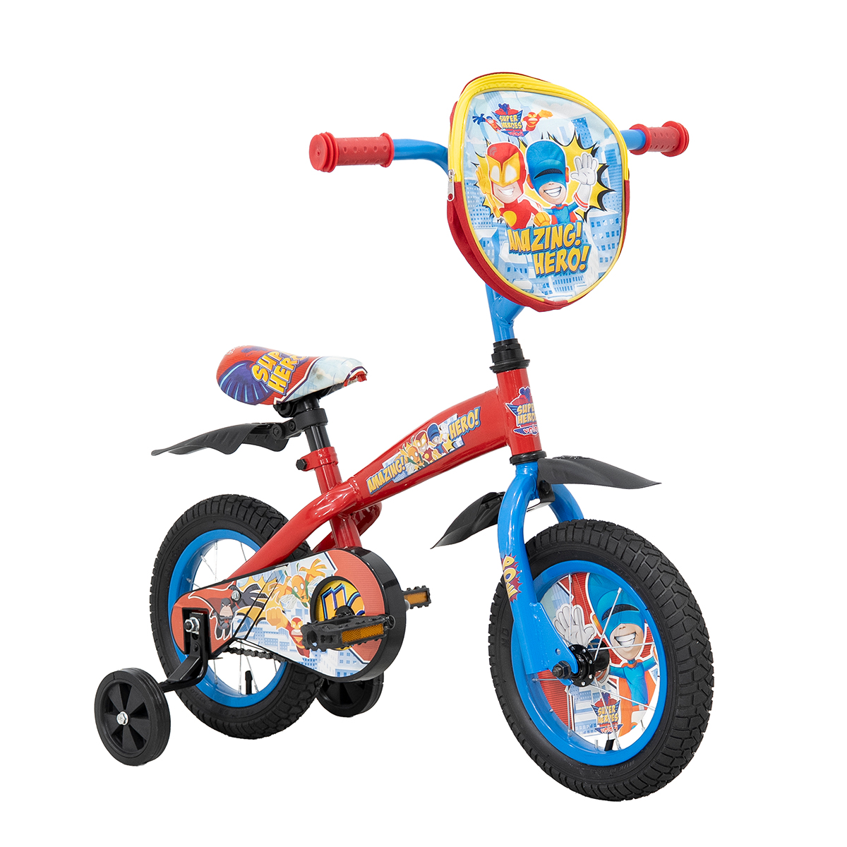 Bicicleta Veloci Street Cross Amazing Hero Eva Rodada 12 Rojo