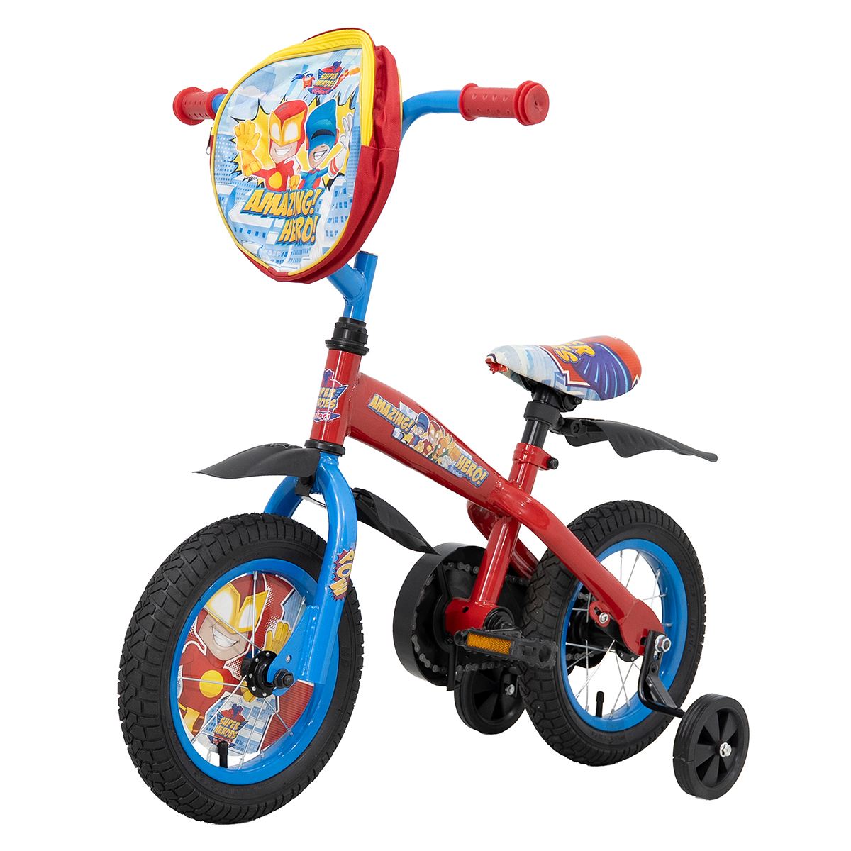 Bicicleta Veloci Street Cross Amazing Hero Eva Rodada 12 Rojo