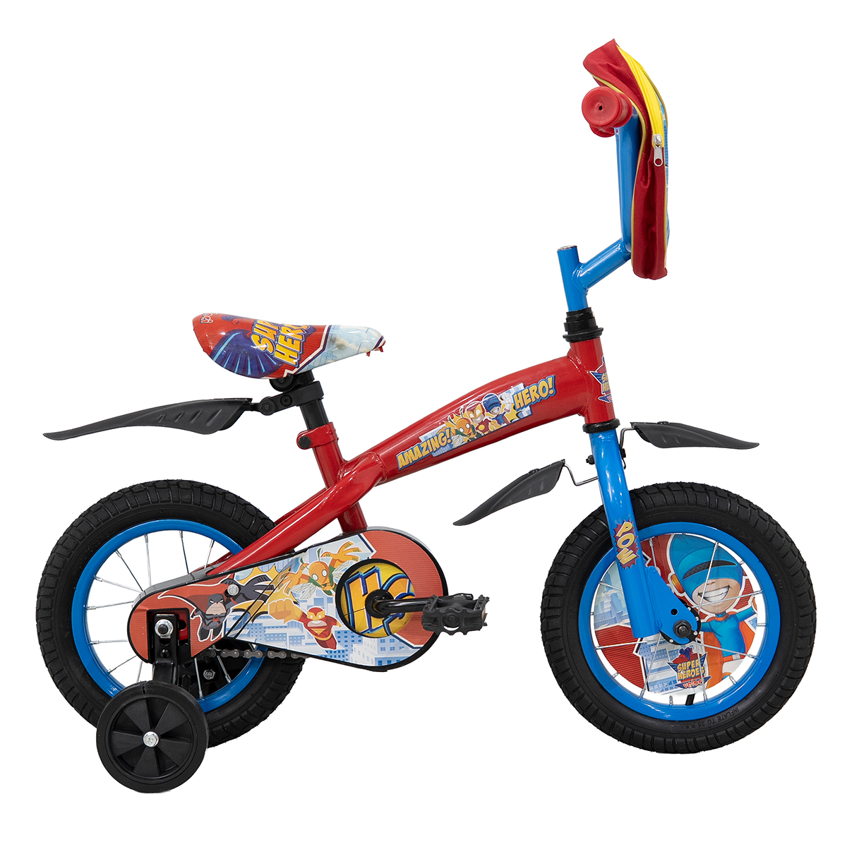 Bicicleta Veloci Street Cross Amazing Hero Eva Rodada 12 Rojo