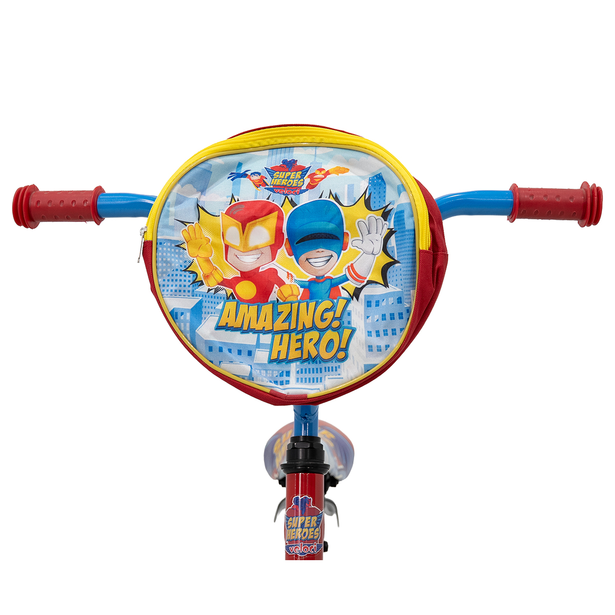 Bicicleta Veloci Street Cross Amazing Hero Eva Rodada 12 Rojo