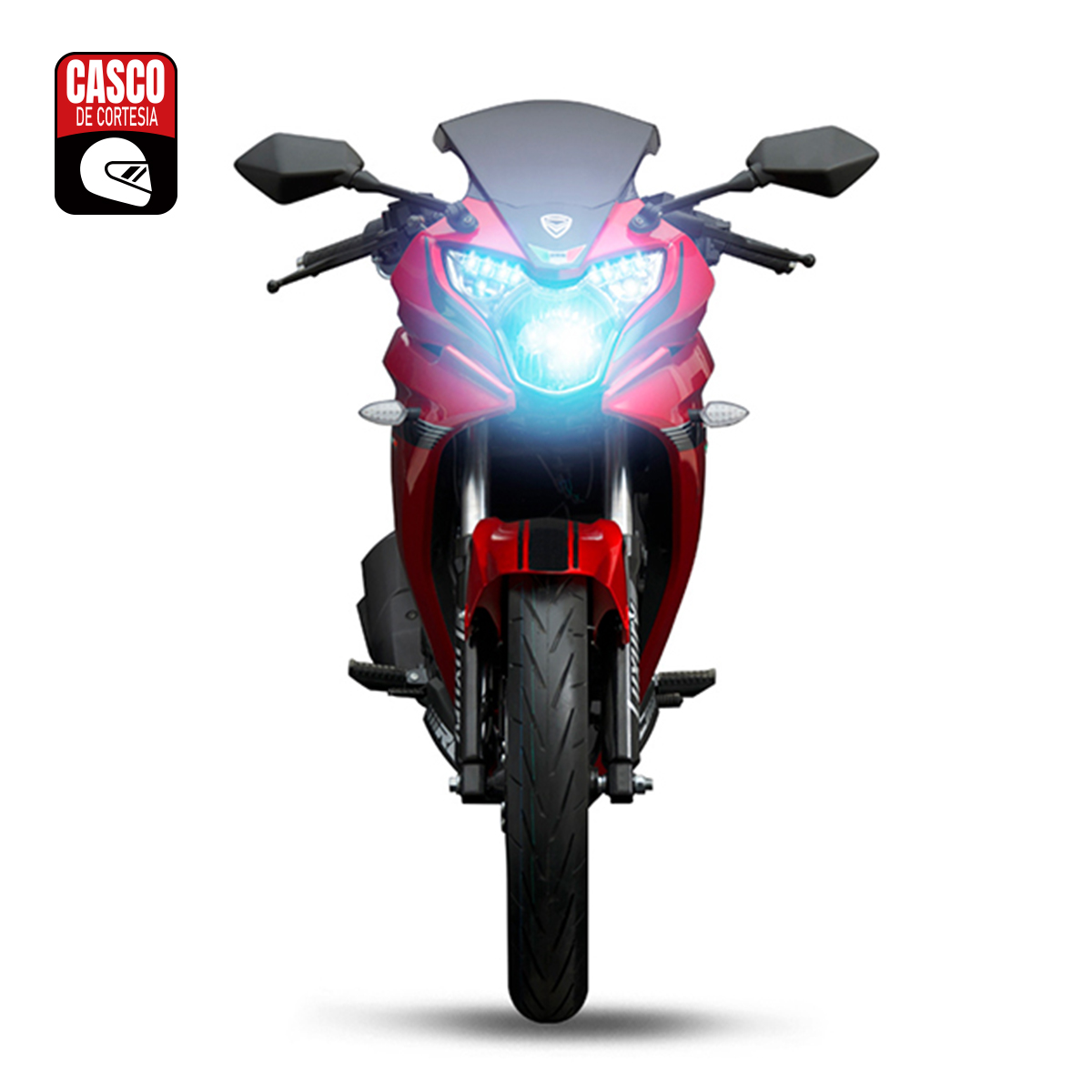 Moto Veloci Scorpio Racing Team 300CC Rojo 2024.