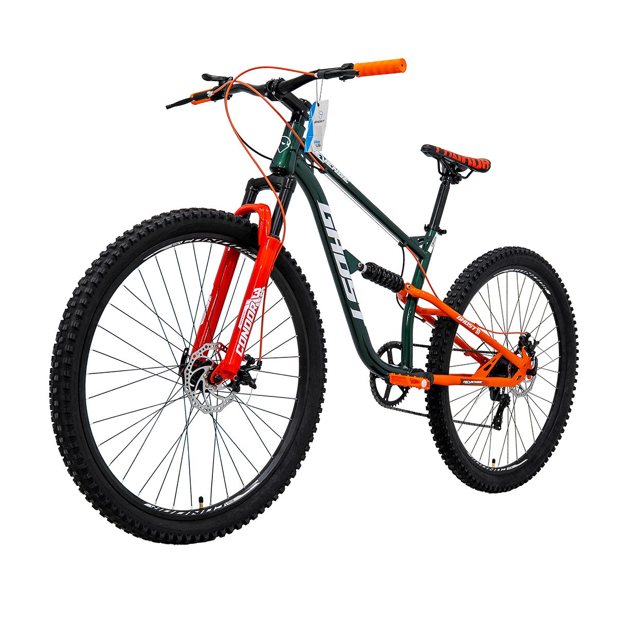 Bicicleta Ghost Revenge Rodada 29 Verde De Montaña