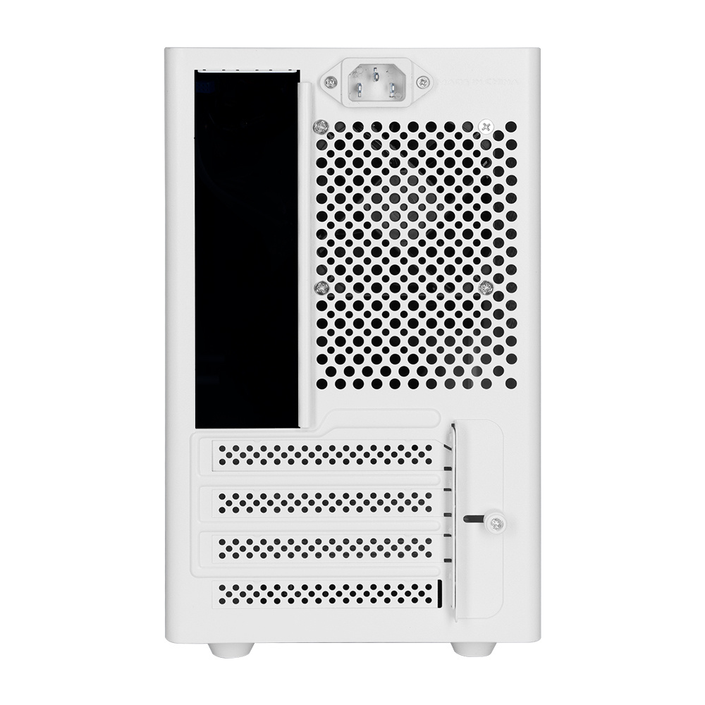 Gabinete Vorago GAB-210, Midi-Tower, Micro-ATX/Mini-ITX, USB 2.0/3.0, con Fuente de 500W, 1 Ventilador Instalado, Blanco