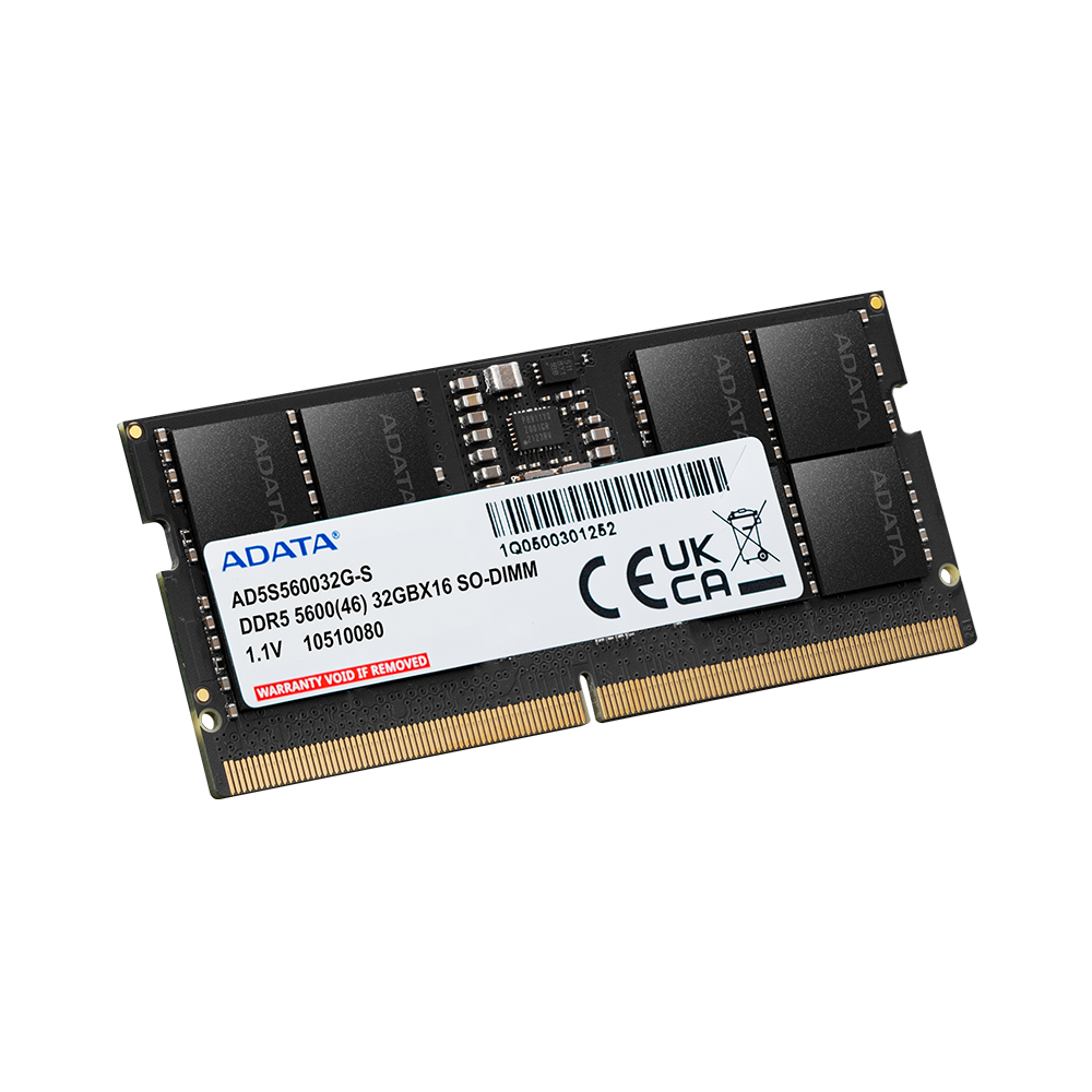 Memoria RAM para Laptop Adata AD5S560032G DDR5, 5600MHz, 32GB, ECC CL46 ...