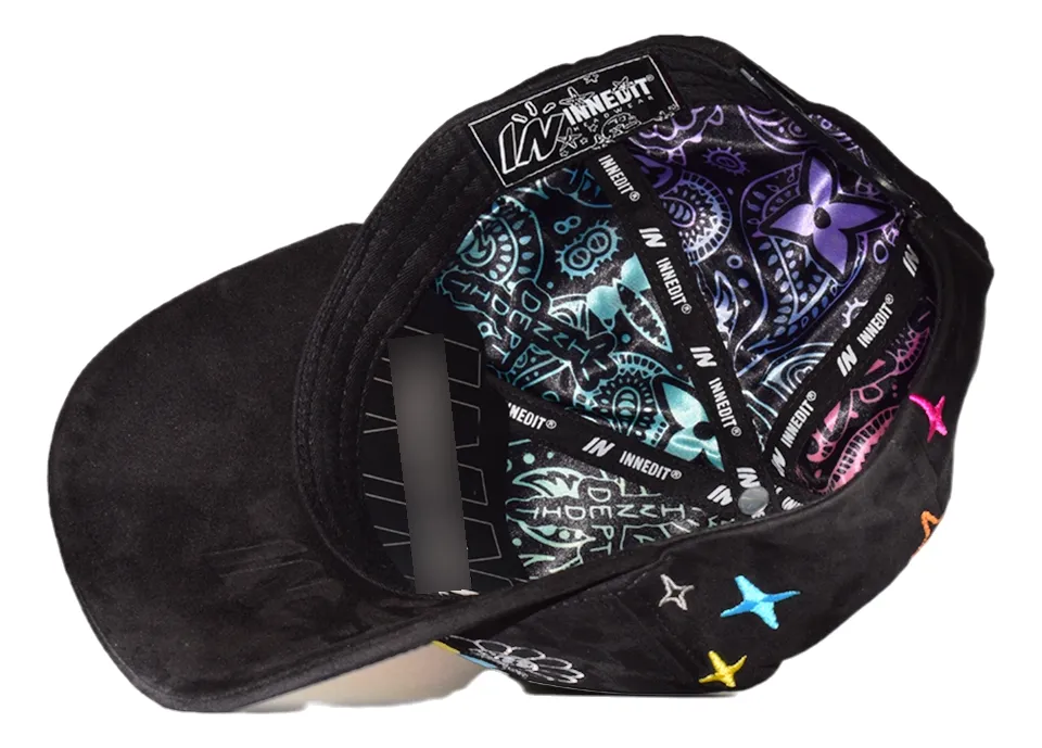 Gorra Innedit Muratravis Flowers Colors Original Gamuza