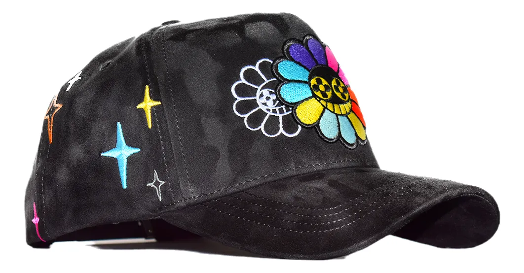 Gorra Innedit Muratravis Flowers Colors Original Gamuza