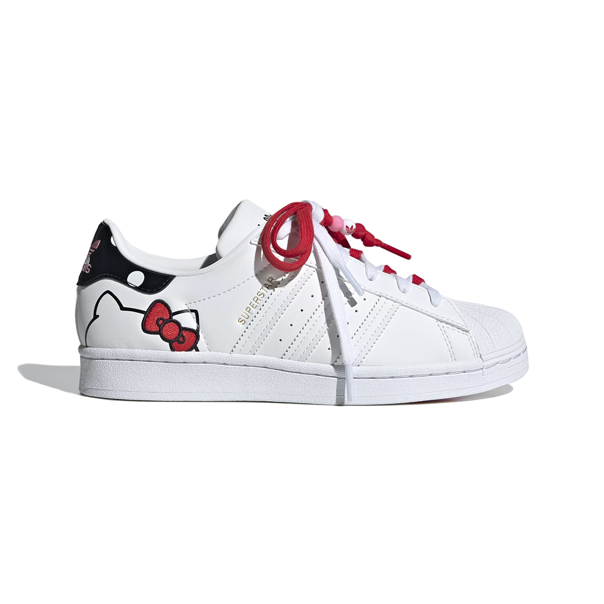 TENIS ADIDAS SUPERSTAR HELLO KITTY CONCHA BLANCO PARA MUJER W
