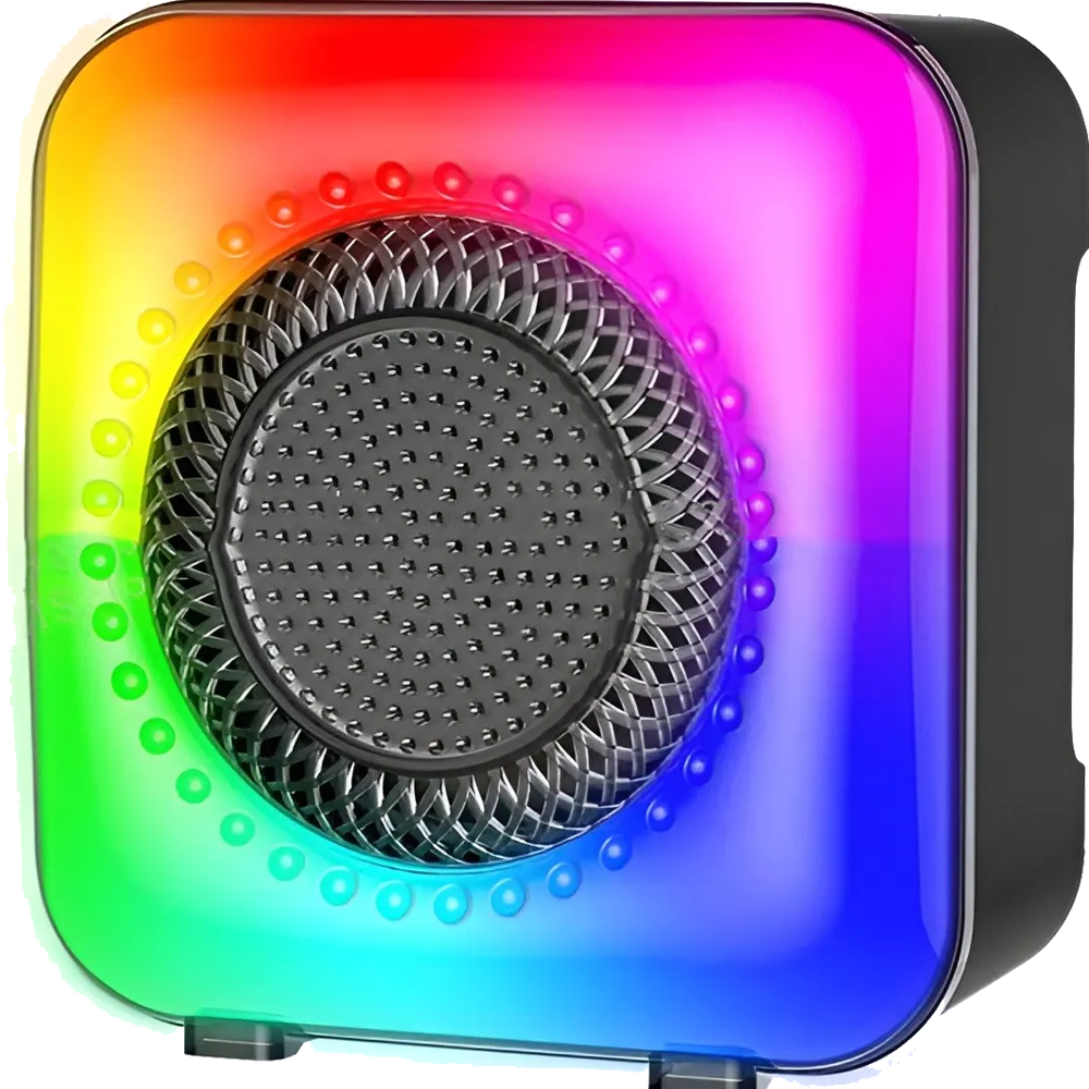 Bocina Bluetooth Portatil Luz Led
