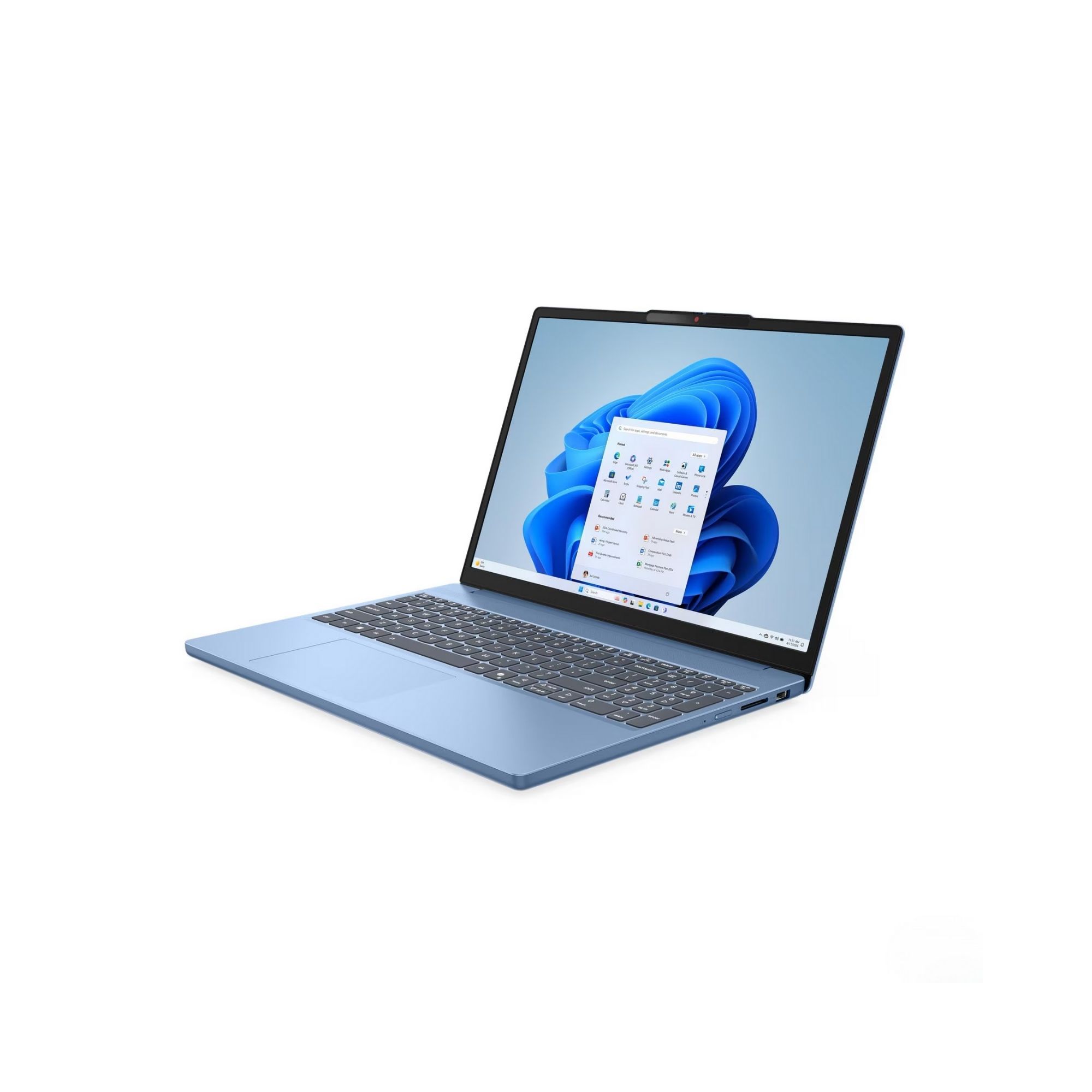 Lenovo IdeaPad Slim 3 de 15.3", Intel Core i5-13420H, 8 GB RAM DDR5, 512 GB SSD NVMe, Windows 11 Home, Azul