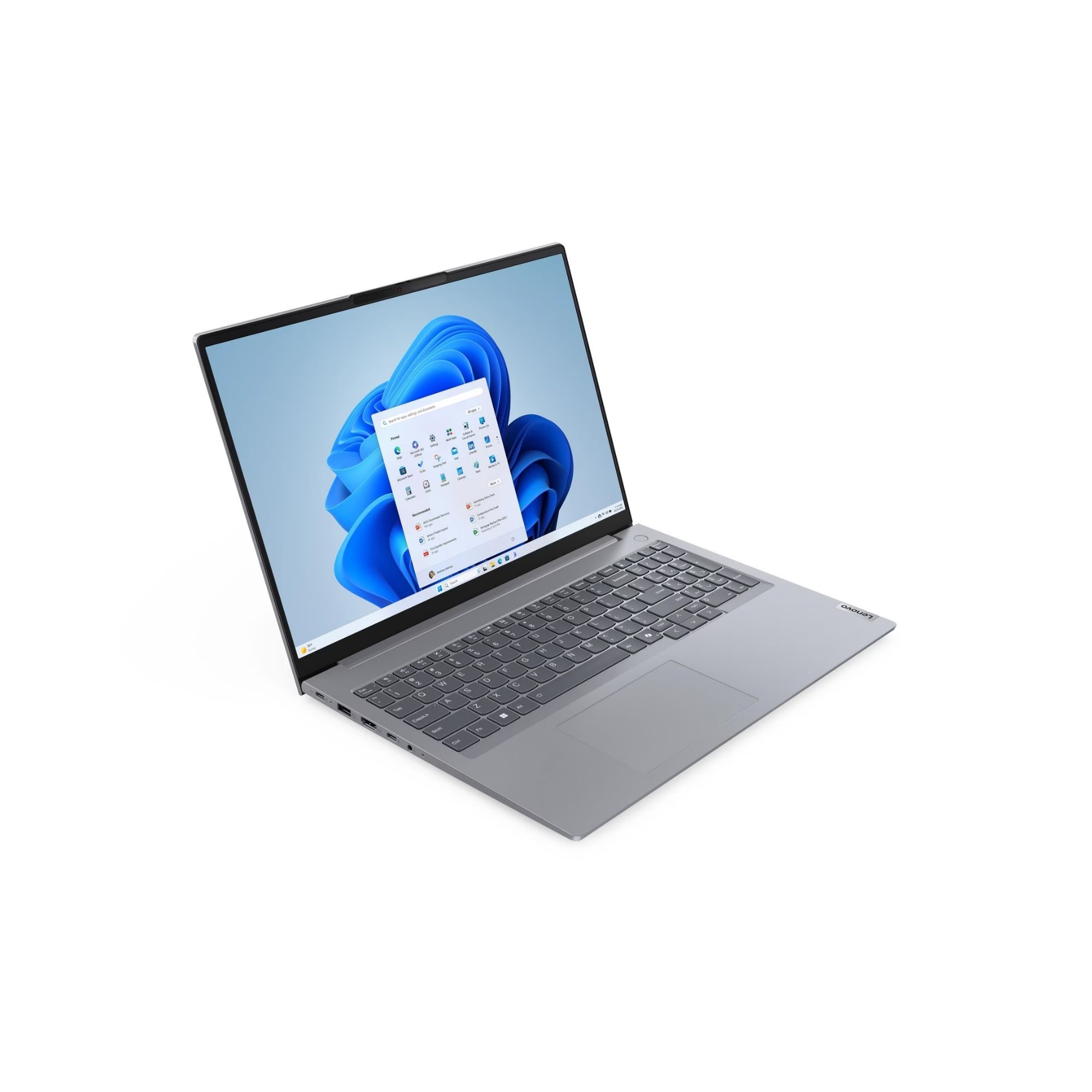 Lenovo AI PC ThinkBook 16 Gen 7 IML de 16", Intel Core Ultra 7 155H, 16 GB RAM, 512 GB SSD, 11 TOPS, Windows 11 Pro Gris