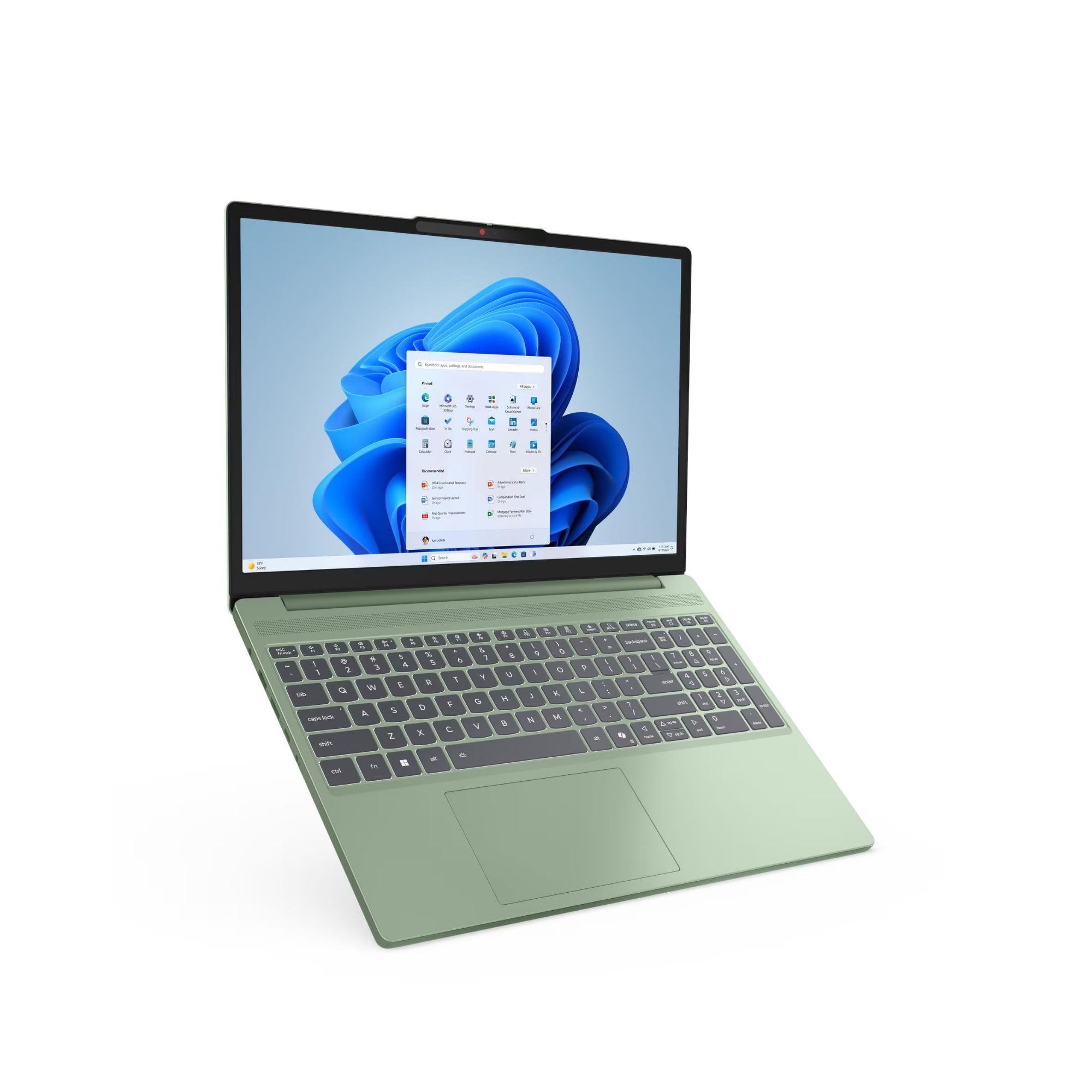 Lenovo IdeaPad Slim 3 de 15.3", Intel Core i5-13420H, 8 GB RAM DDR5, 512 GB SSD NVMe, Windows 11 Home, Verde