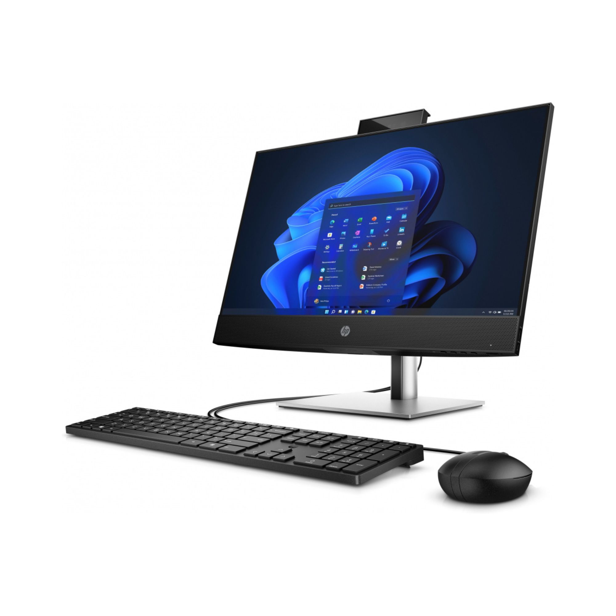 All in One HP Pro One 440 G9 de 23.8", Inte Core i5-12500, 8 GB RAM, 512 GB SSD NVMe, Windows 11 Pro, Negro