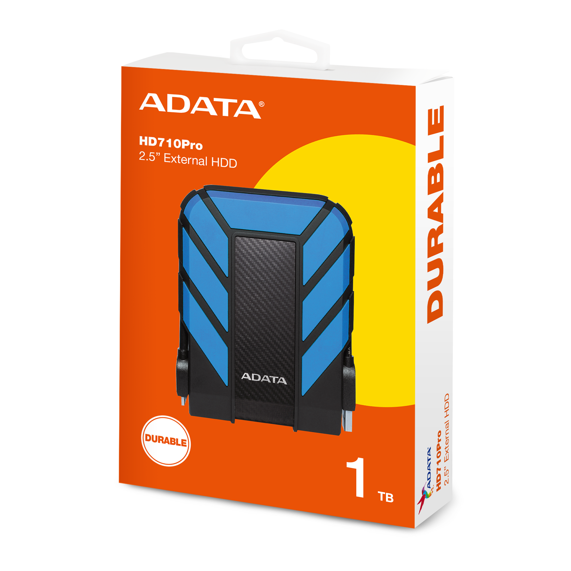 Disco Duro Externo Adata HD710 Pro de 1 TB, USB 3.2 Gen 1, 2.5'', Azul