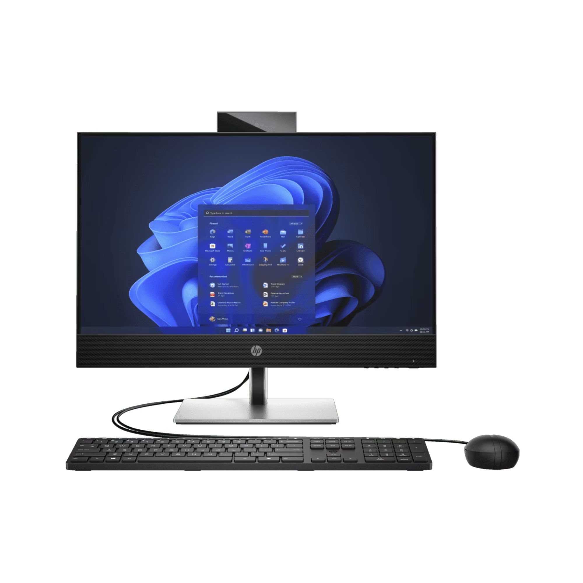 All in One HP ProOne 440 G9 de 23.8'', Inte Core i7-12700, 8 GB RAM, 512 GB SSD NVMe, Windows 11 Pro, Negro