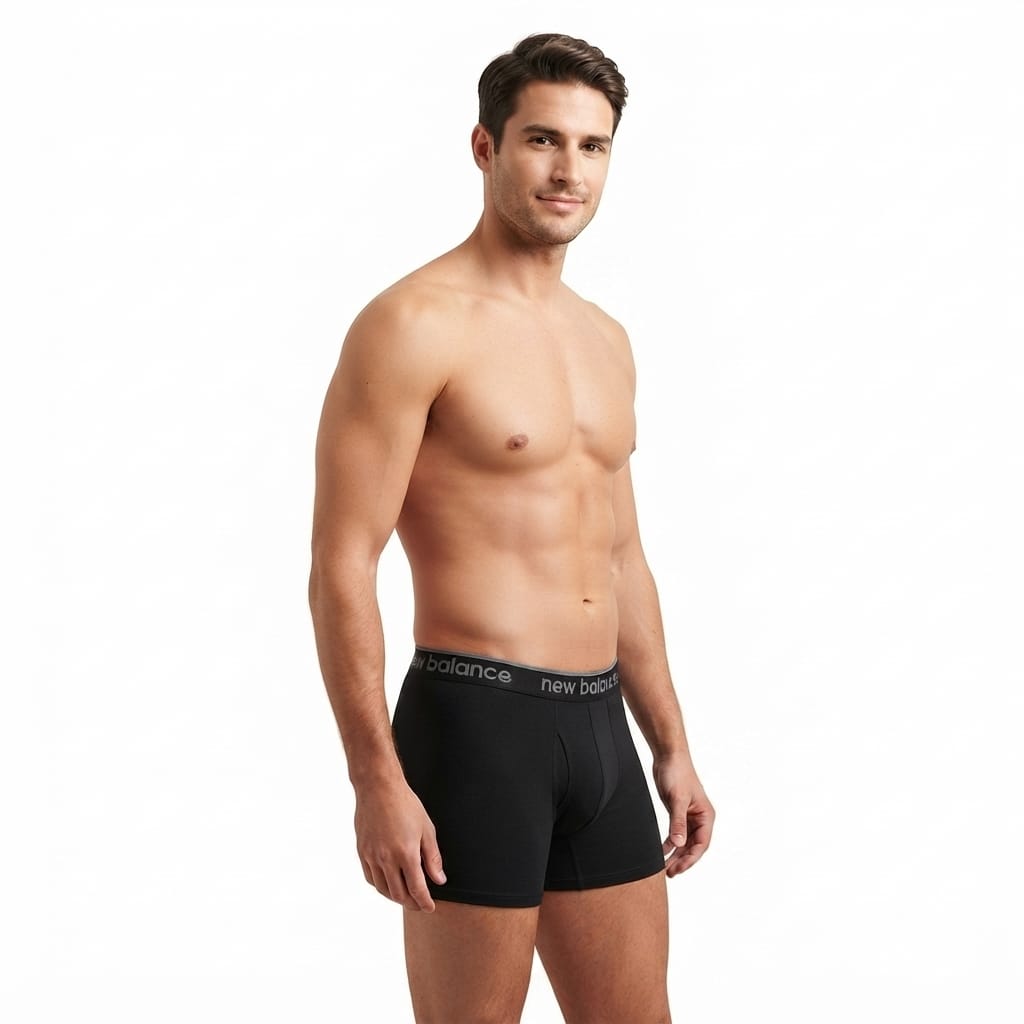 New Balance 4 Pack Boxers Microfibra Para Hombres Multicolor