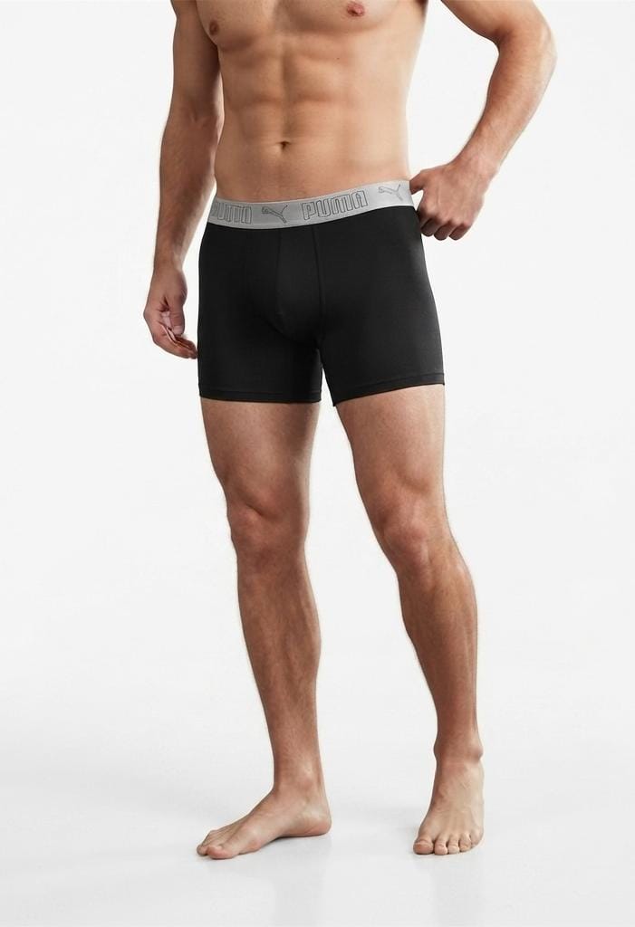 Puma 5 Pack Boxers Brief Microfibra Para Hombres 5 Piezas Multicolor