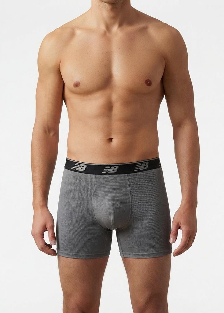 4 Pack New Balance Boxers Atléticos Hombres Brief Multicolor 4 Piezas