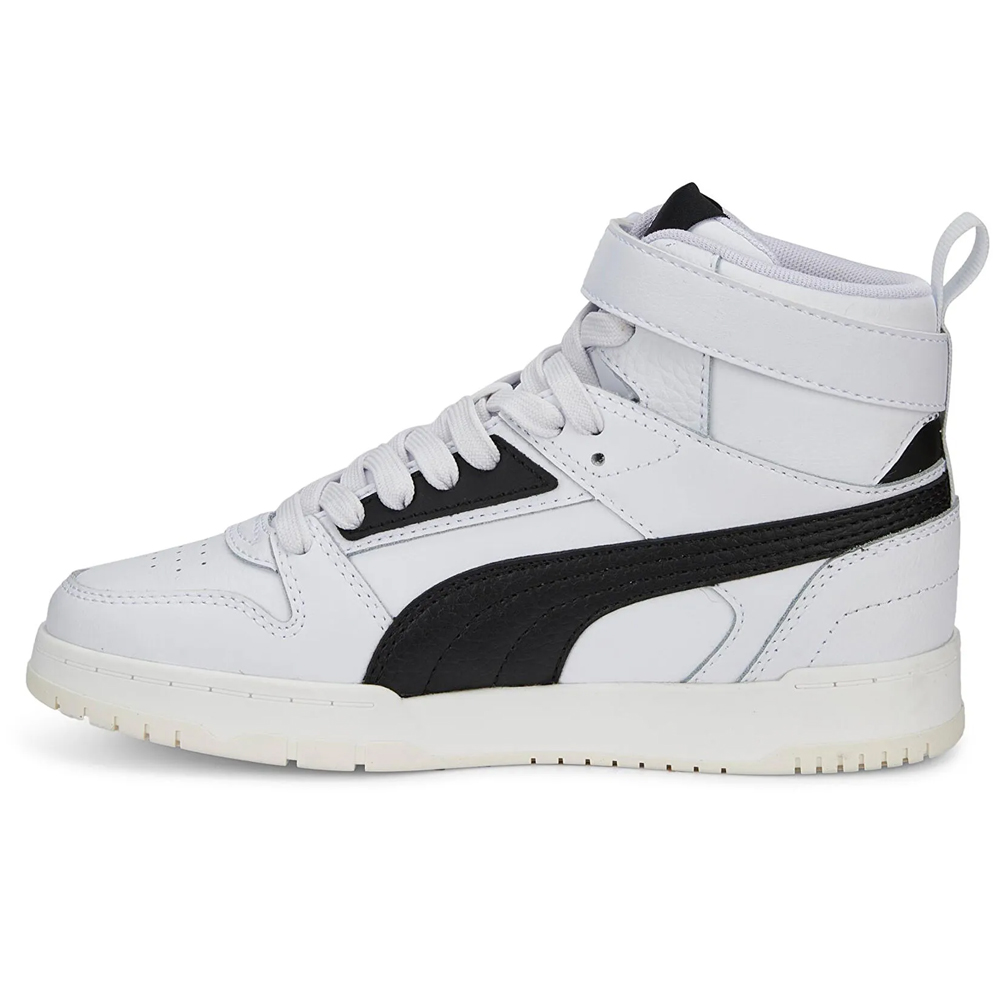Tenis Puma RBD White Black Gold Jr Hombre Original