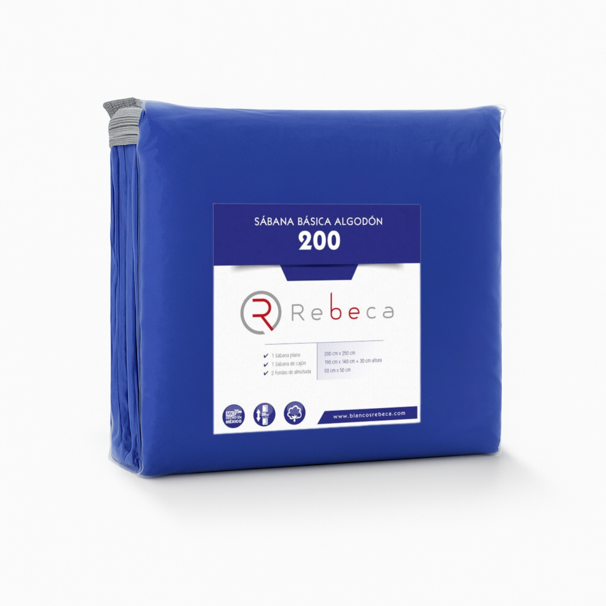 Juego de Sábanas Básica Algodón Percal 200 -Individual -Francia