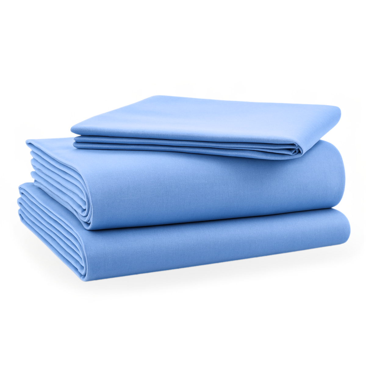 Juego de Sábanas Básica Algodón Percal 200 -Queen Size -Cielo