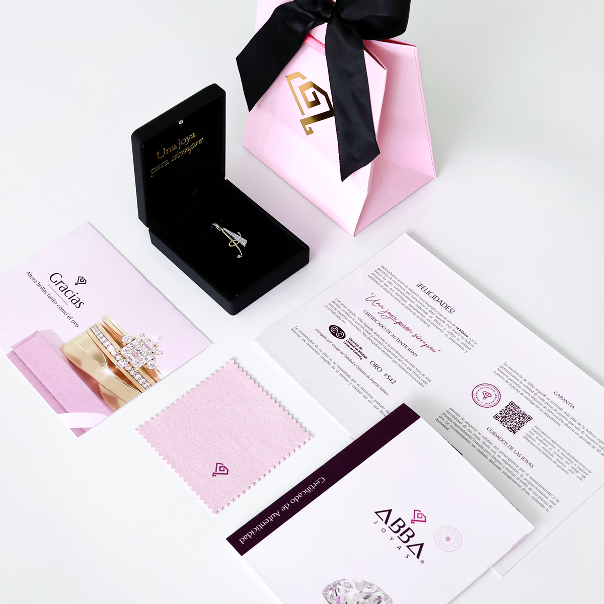 DIJE LETRA O ORO 10K ABBA JOYAS