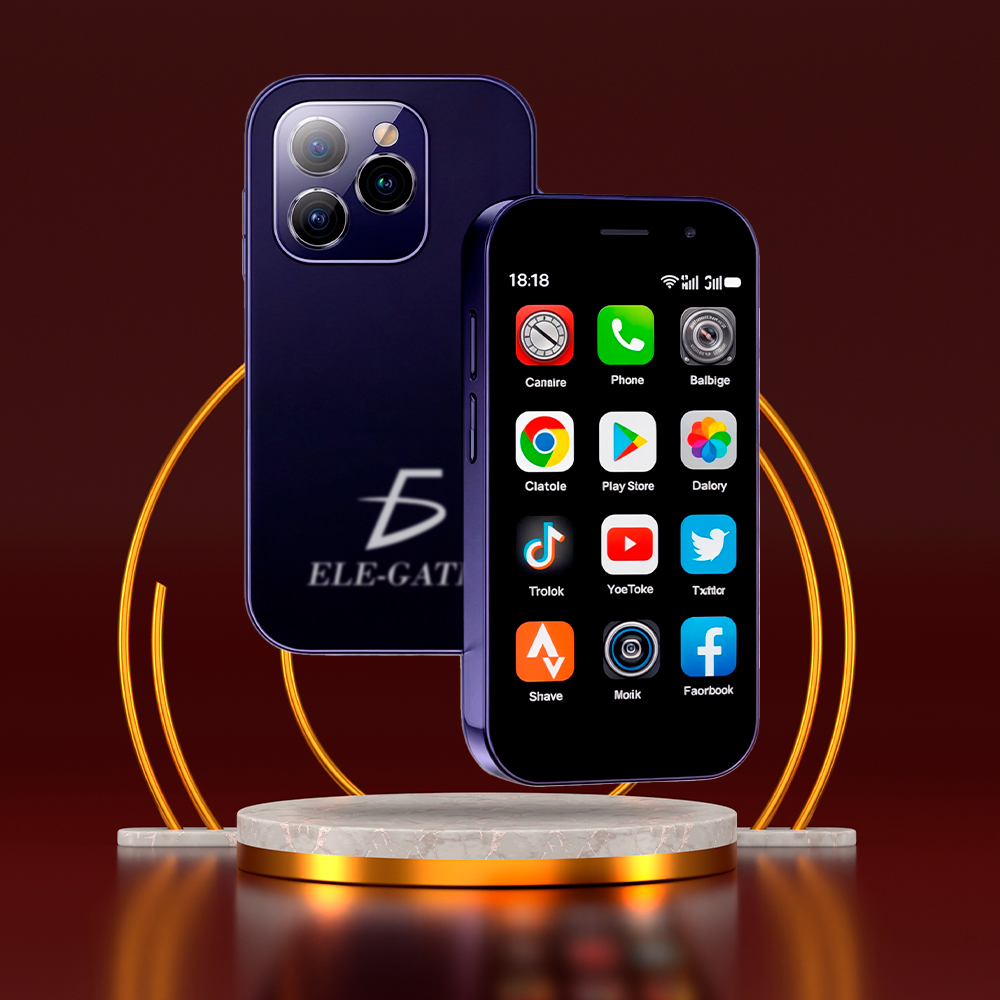 Smart phone mini con 2 ranuras Sim y Camara Trasera de 5 mega pixeles y Frontal de 2 MP