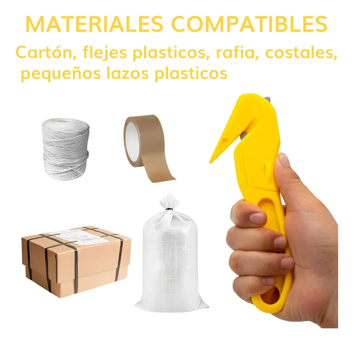 Cutter Pato Estilete Seguridad Fleje Corte Navaja Oculta 5pz