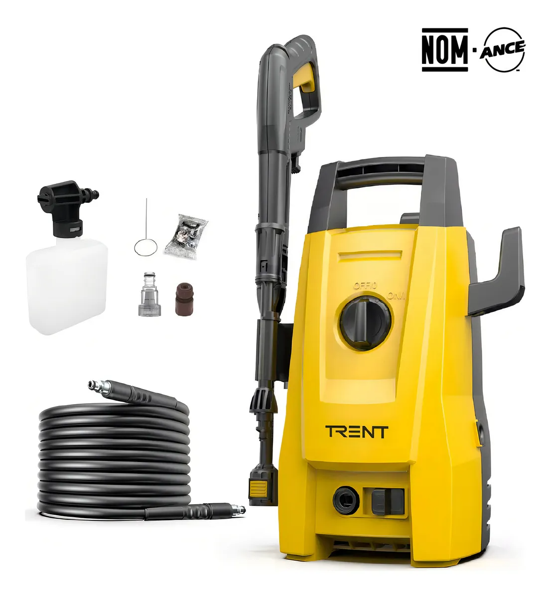 Hidrolavadora Electrica Trent Hlt203 1200w Alta Presion 1600 Psi 110 Bar Con Accesorios