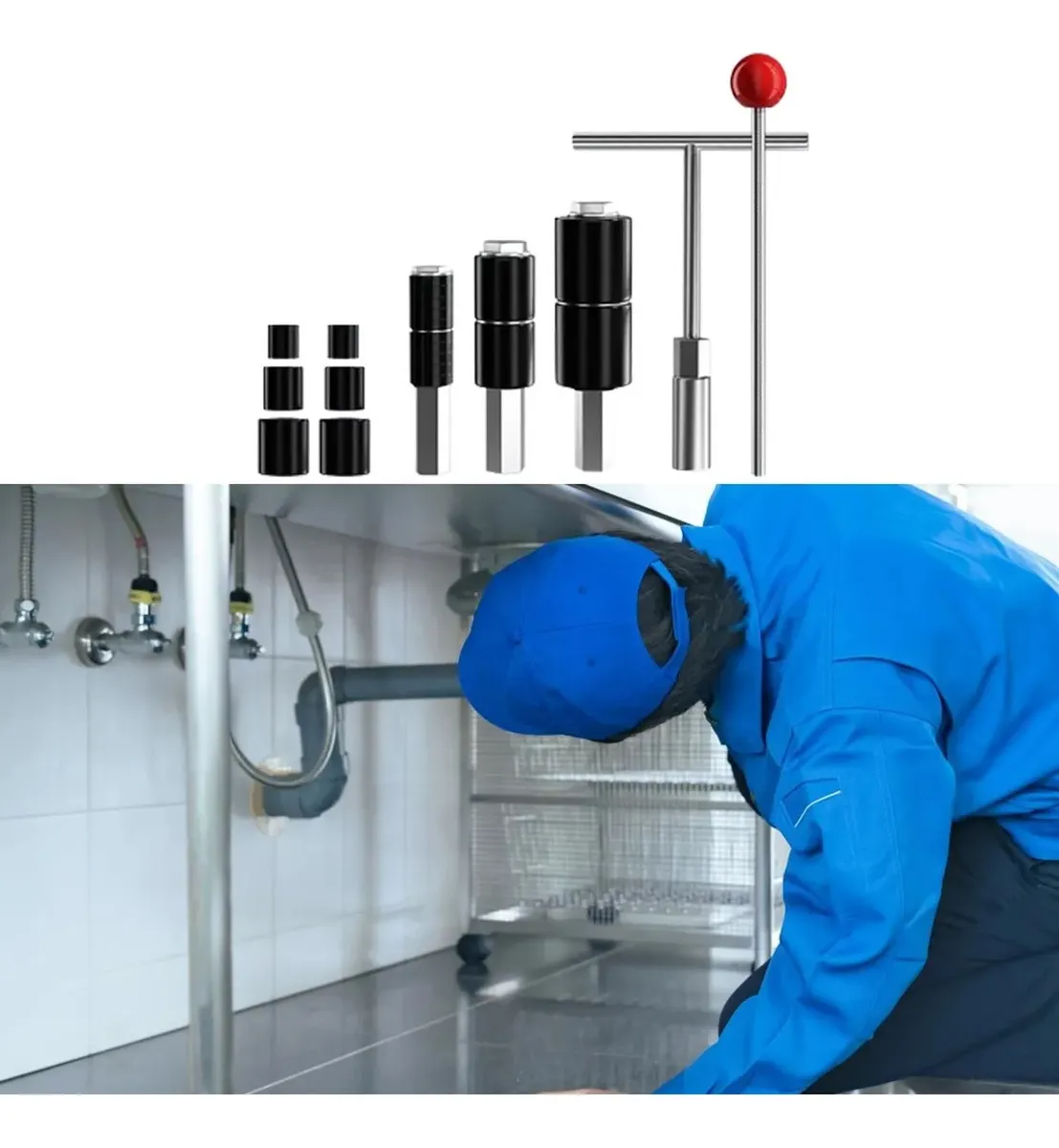 Tapón De Tubos Ppr De Acero Inoxidable Para Detener El Agua