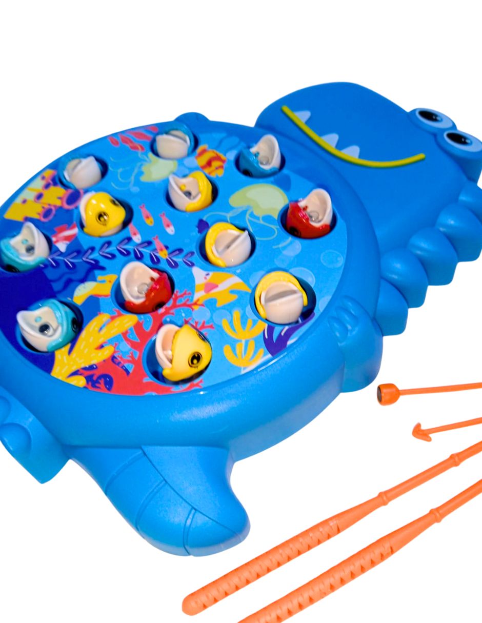 Tender Leaf Set Gioco Pesca Magnetica In Legno, Multicolore, Giocattolo Educativo Per Bambini, Coordinazione E Manualità