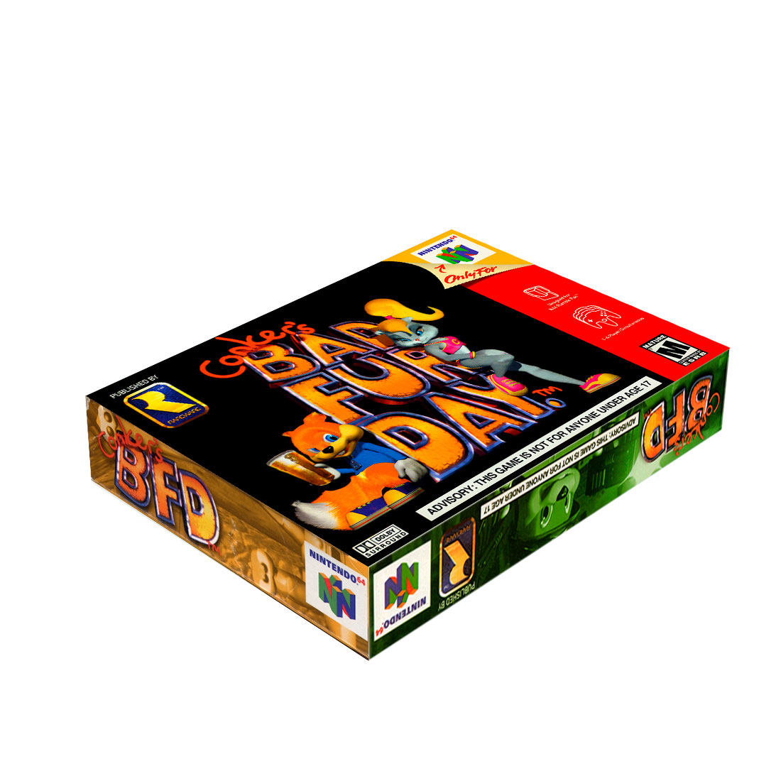 Conker's Bad Fur Day Nintendo 64 Físico En Caja.