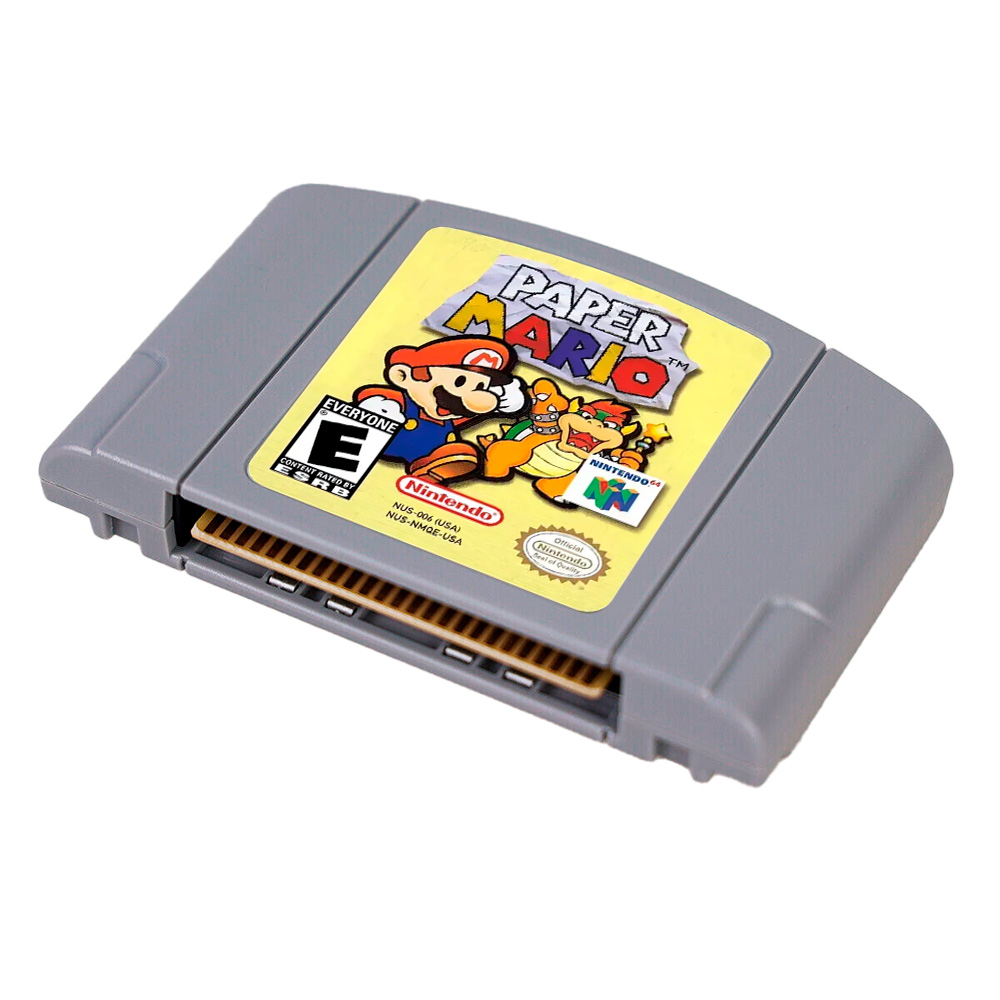 Paper Mario Físico En Caja Con Manual Nintendo 64