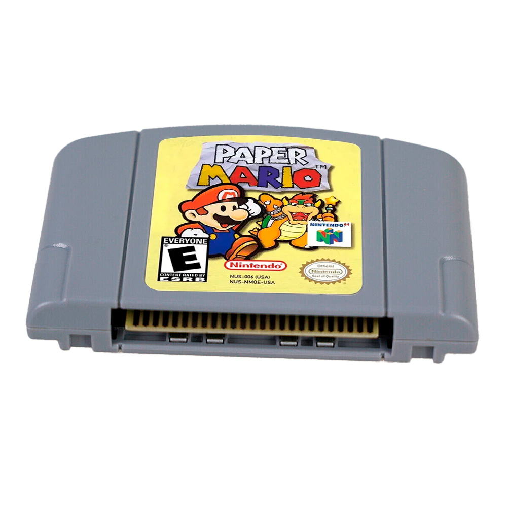 Paper Mario Físico En Caja Con Manual Nintendo 64