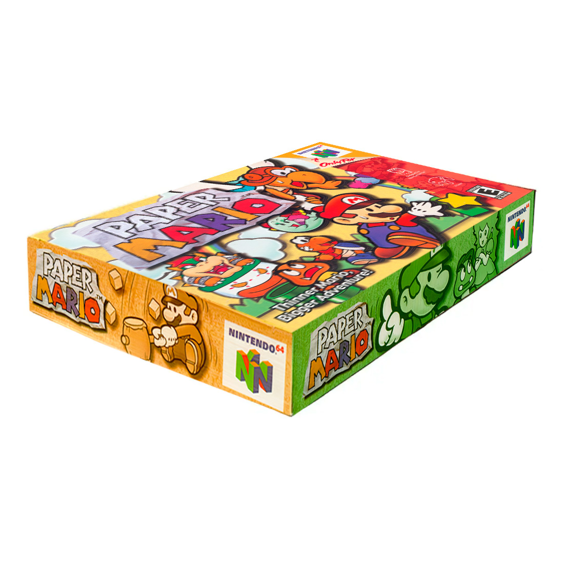 Paper Mario Físico En Caja Con Manual Nintendo 64