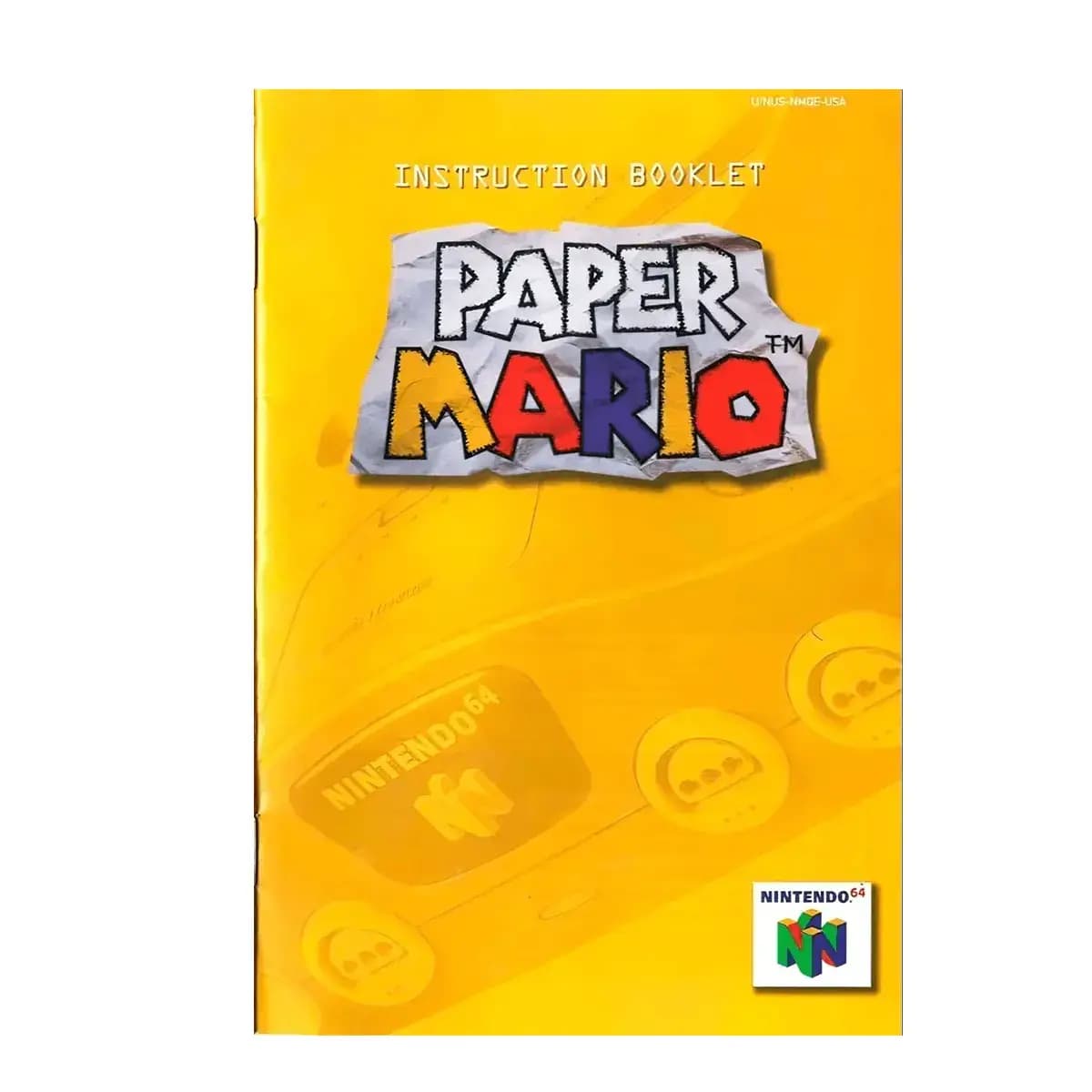 Paper Mario Físico En Caja Con Manual Nintendo 64