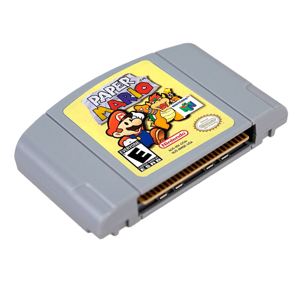 Paper Mario Físico En Caja Con Manual Nintendo 64