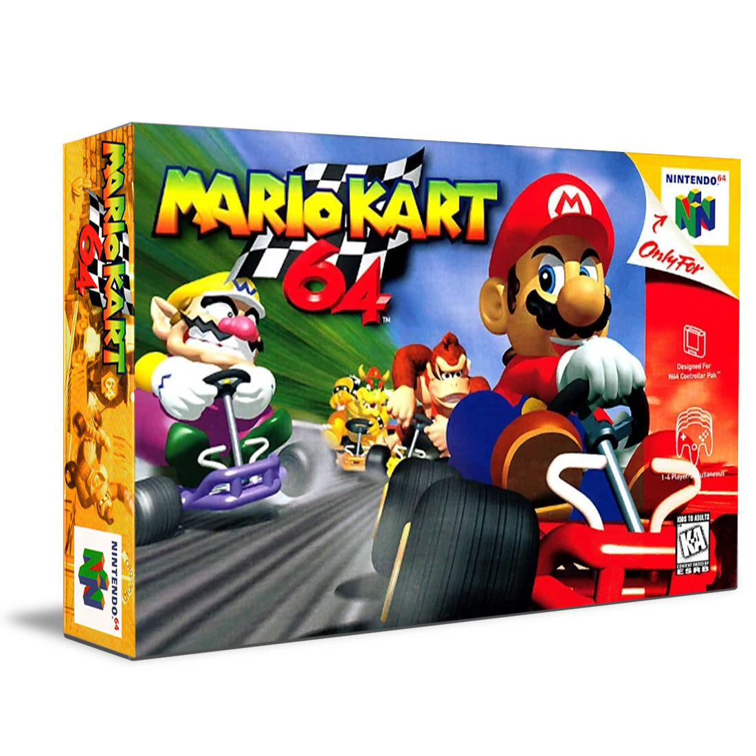 Mario Kart 64 Standard Edición Nintendo 64  Físico En Caja.