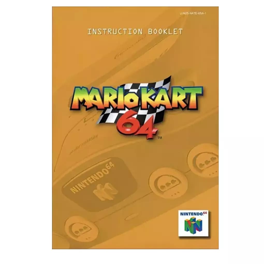 Mario Kart 64 Standard Edición Nintendo 64  Físico En Caja.