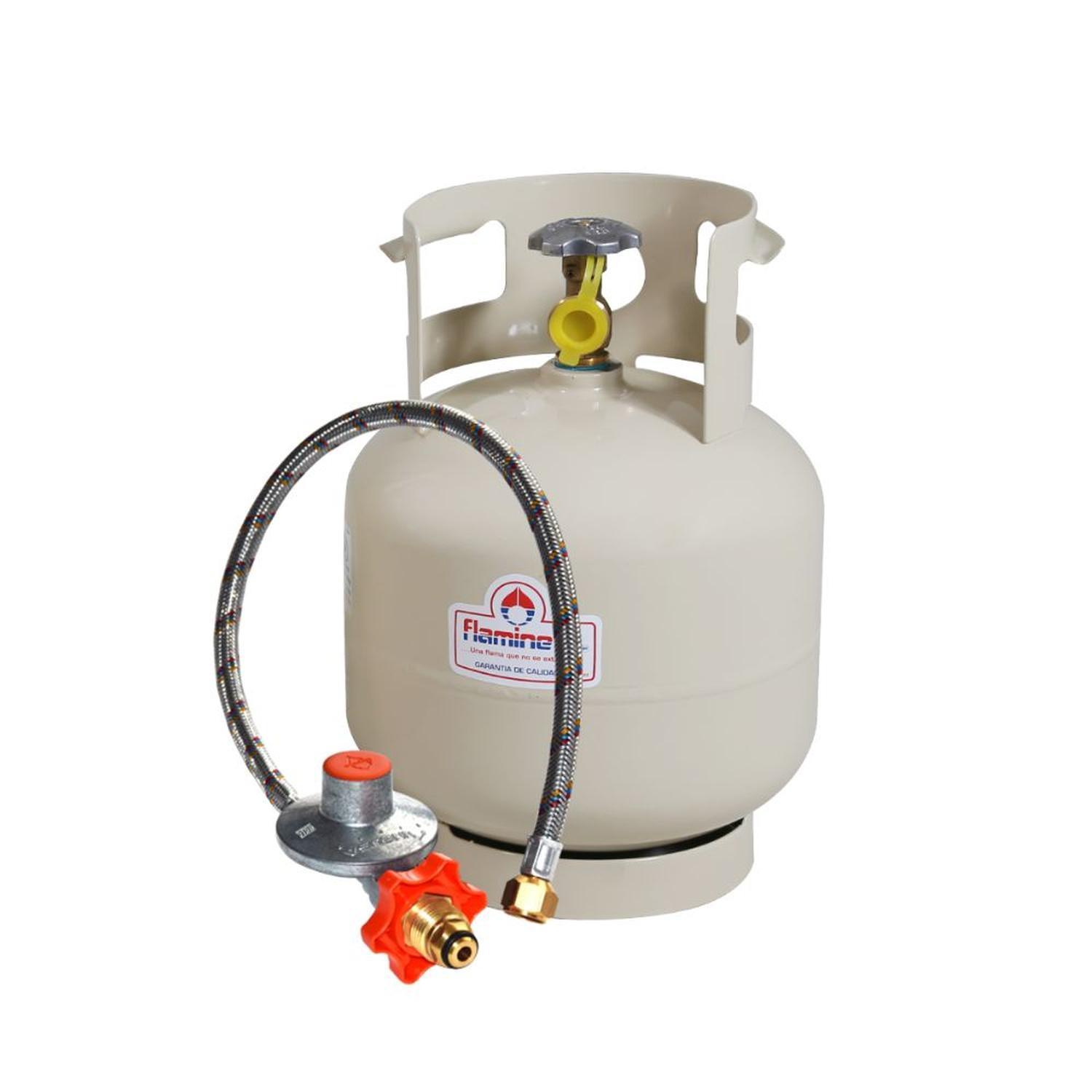 Mini Cilindro 2kg – Kit Portátil Express con Regulador y Manguera
