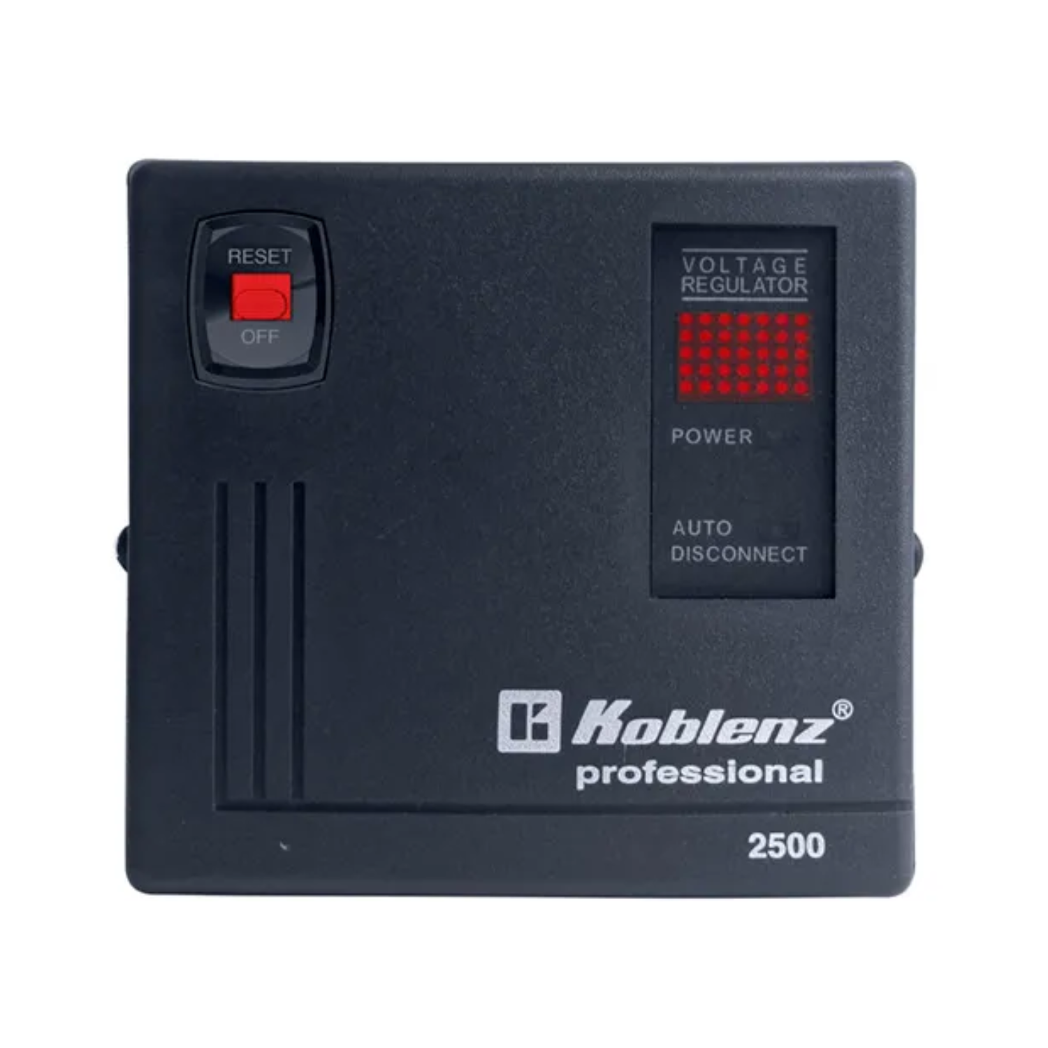 Regulador KOBLENZ 2500 VA, 2000 W, ER-2550 | Protección y Regulación de Voltaje para Equipos Electrónicos