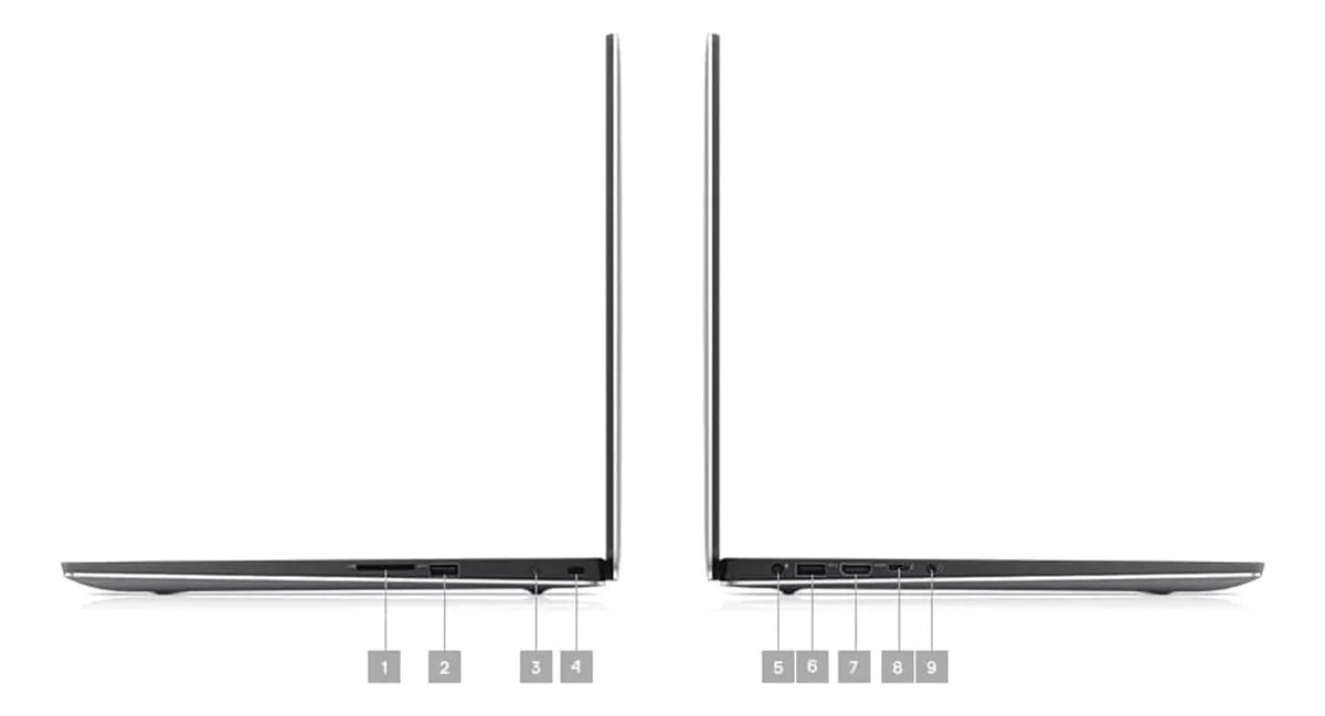 LAPTOP DELL PRECISION 5540 I7 9TH 32RAM 1TBM2 15"TOUCH (Reacondicionado)