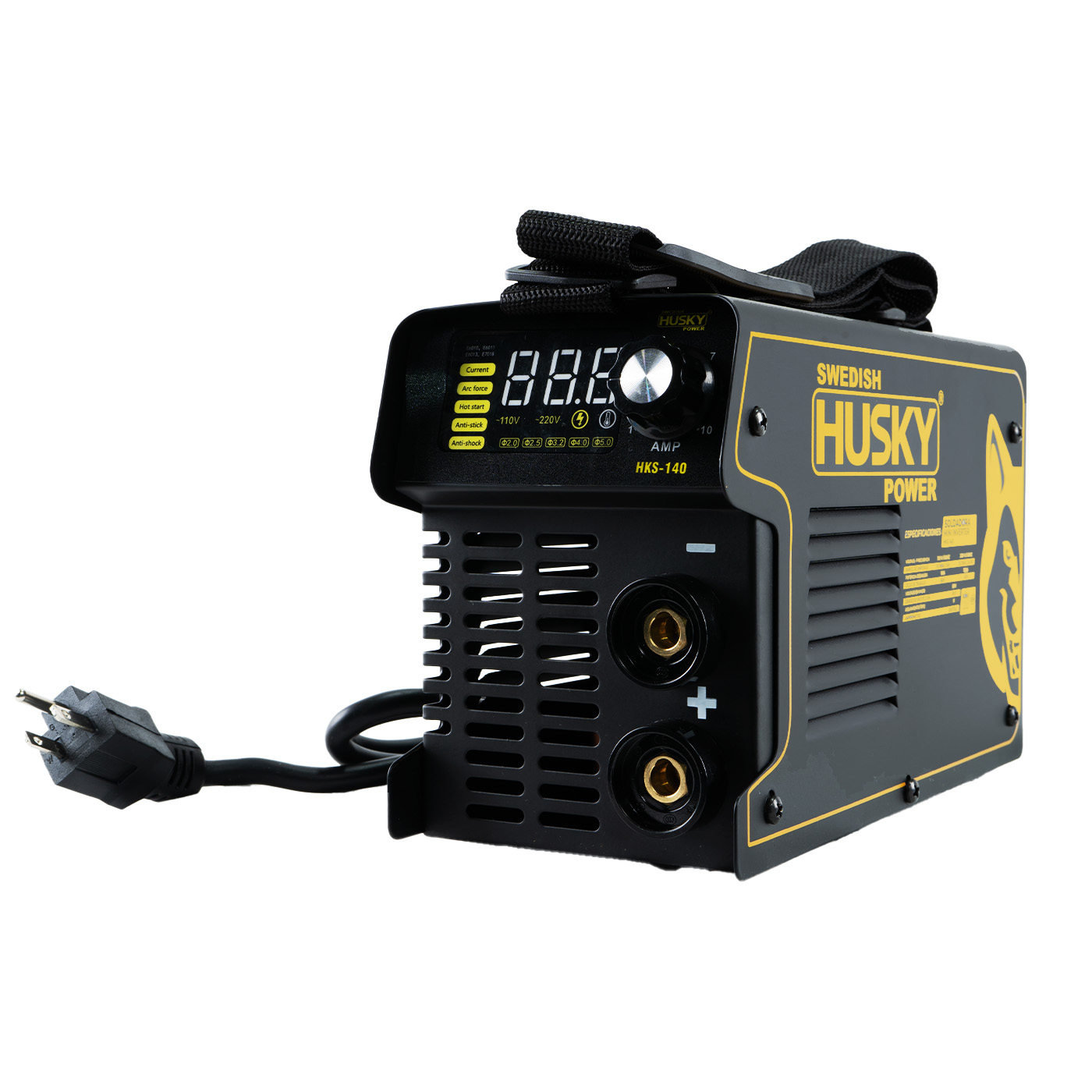 Mini Soldadora Inverter Swedish Husky Power 110v/100a 220v/130a – HKS-140