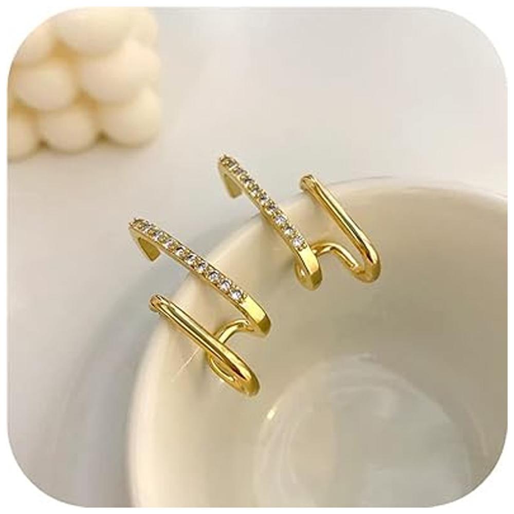 Aros De Oro Para Mujer 18k | Pendientes Elegantes Y Reales