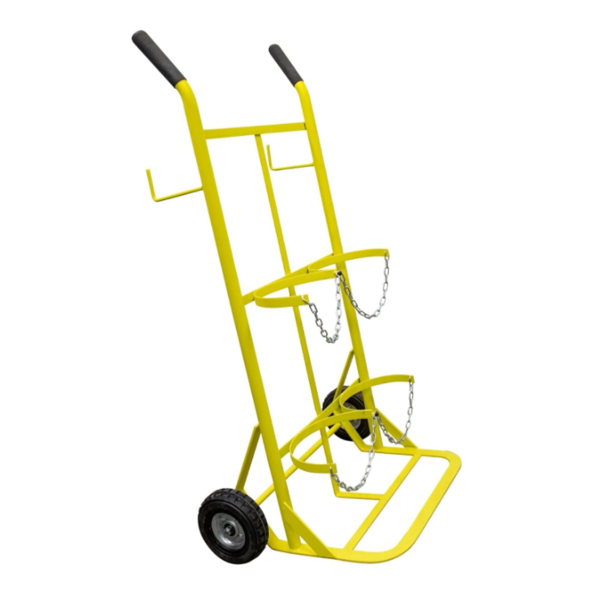 Diablo para cilindros o tanques capacidad 2 cilindros con llanta sólida Surtek