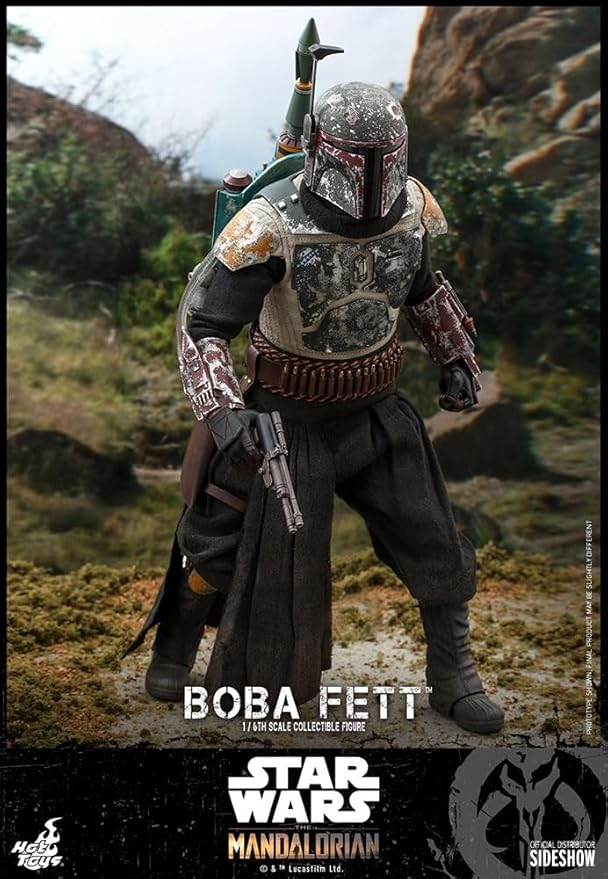 Hot Toys – Star Wars The Mandalorian – Boba Fett – Figura Coleccionable 1/6 (Movie Masterpiece)