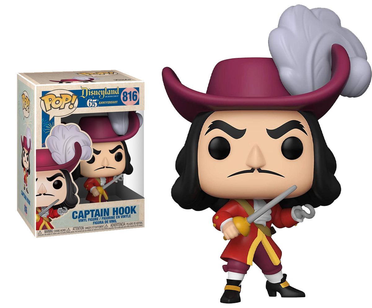 Funko Pop! Vinyl – Captain Hook (#816) – Disneyland 65° Aniversario