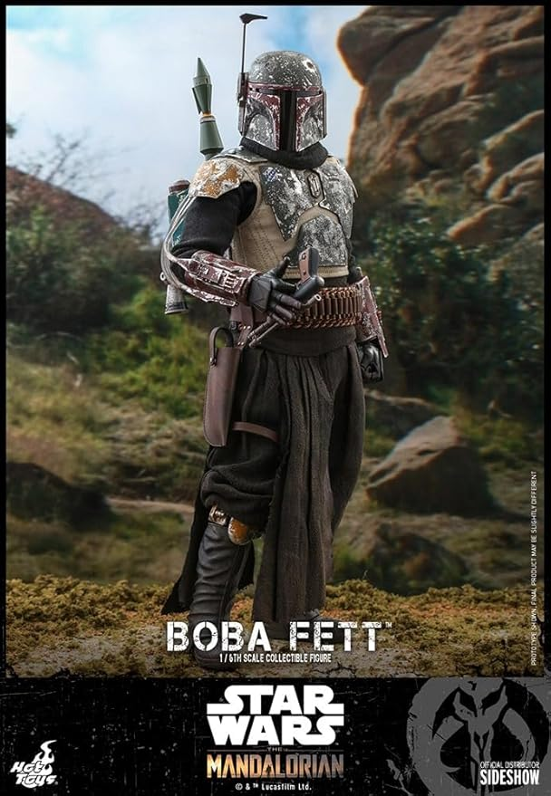Hot Toys – Star Wars The Mandalorian – Boba Fett – Figura Coleccionable 1/6 (Movie Masterpiece)