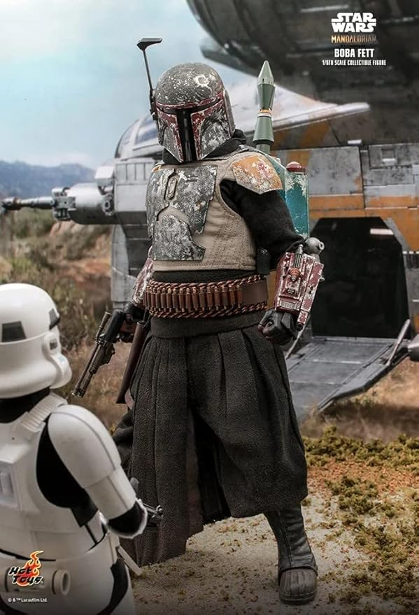 Hot Toys – Star Wars The Mandalorian – Boba Fett – Figura Coleccionable 1/6 (Movie Masterpiece)