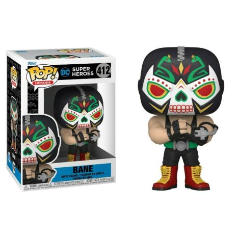 Funko Pop! Heroes – Bane #412 – Día de los DC – Figura Vinil Coleccionable