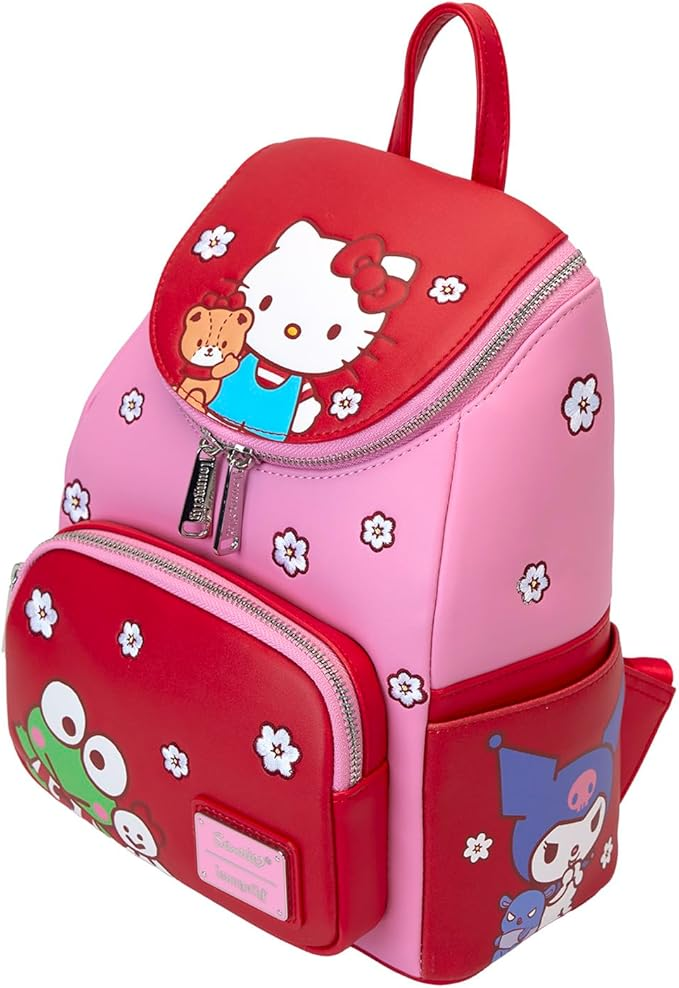 Loungefly Sanrio Hello Kitty & Friends Color Block Backpack Mini